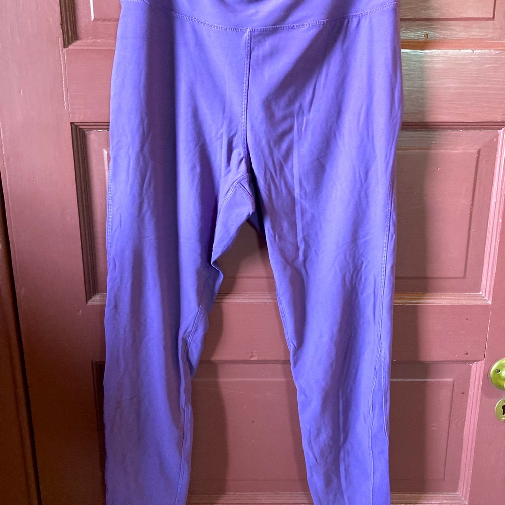 Spalding brand Purple long leggings size L